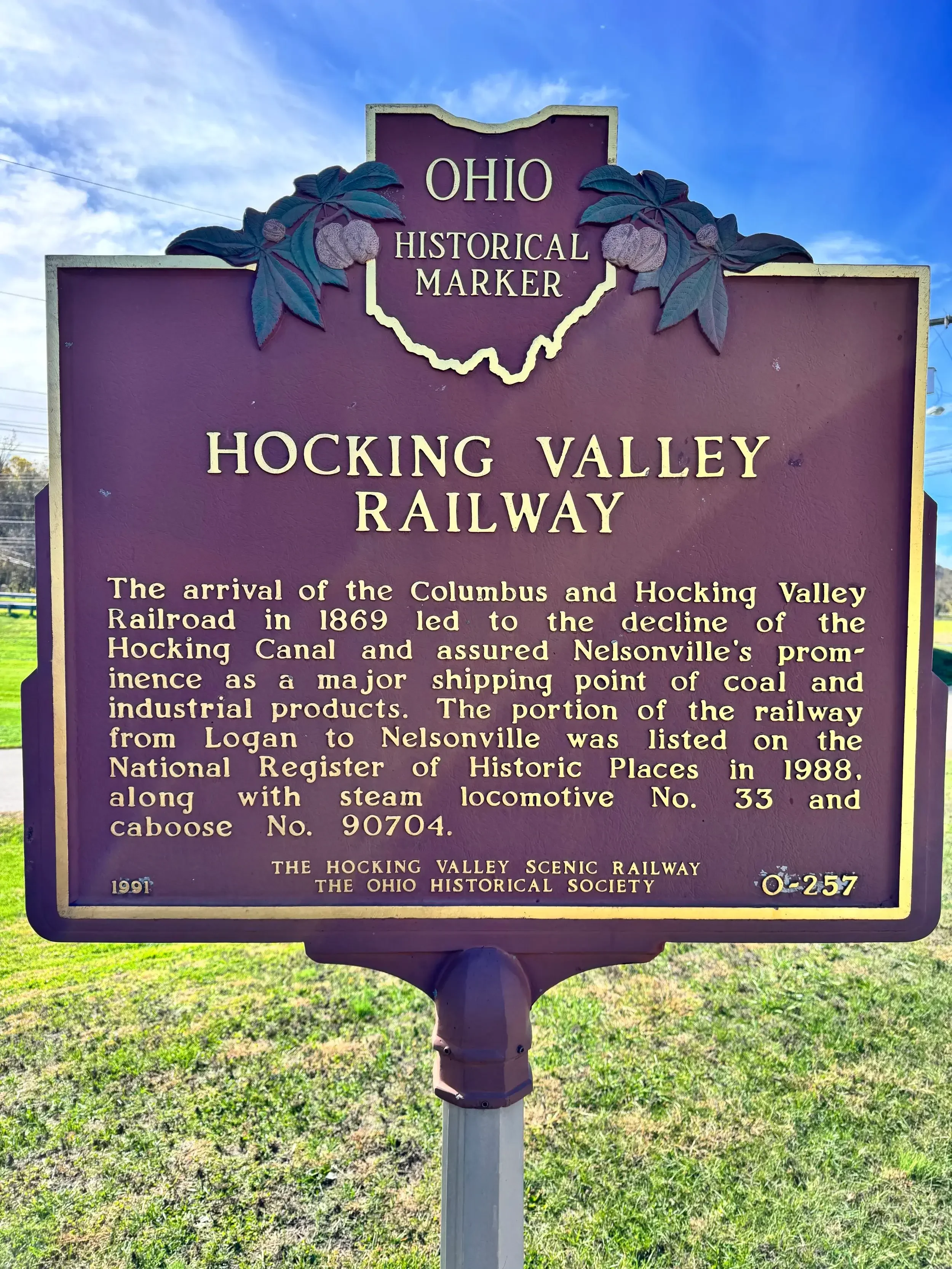 Hocking Valley Scenic Railway Depot