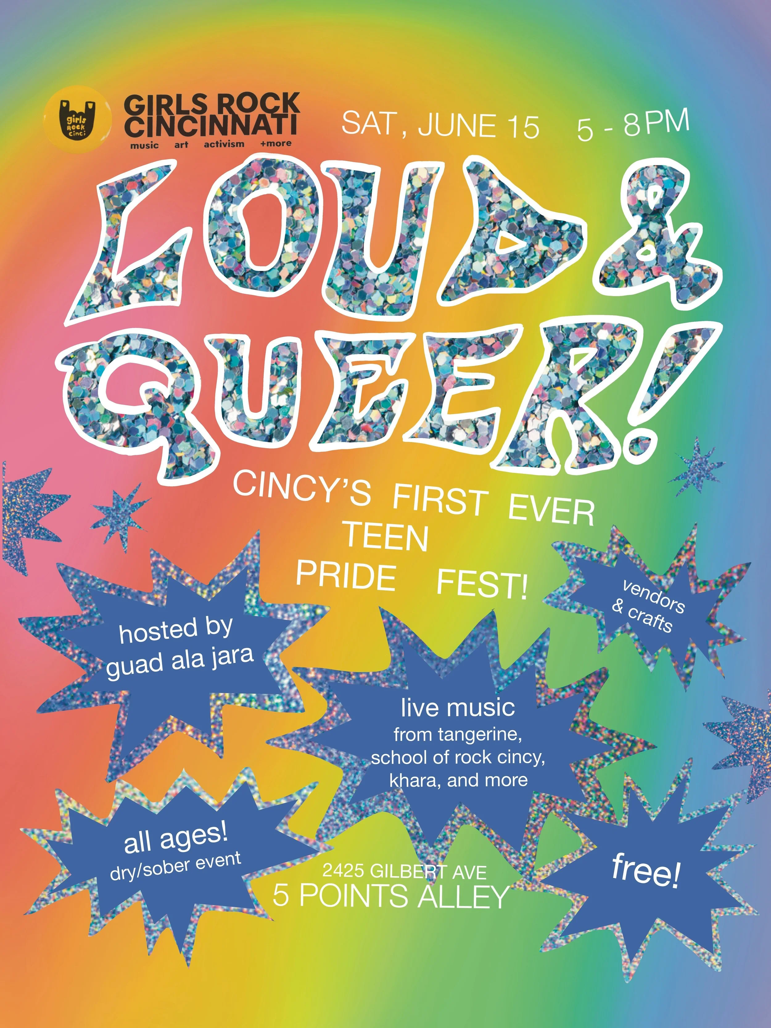 LOUD &amp; QUEER Teen Pride Festival
