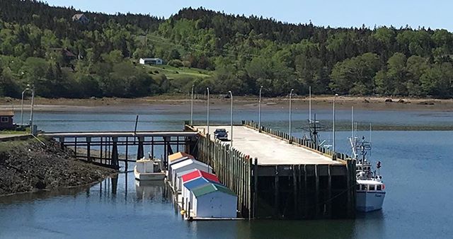 Great to be in Sandy Cove, NS again working with a client who has respect for place and design.