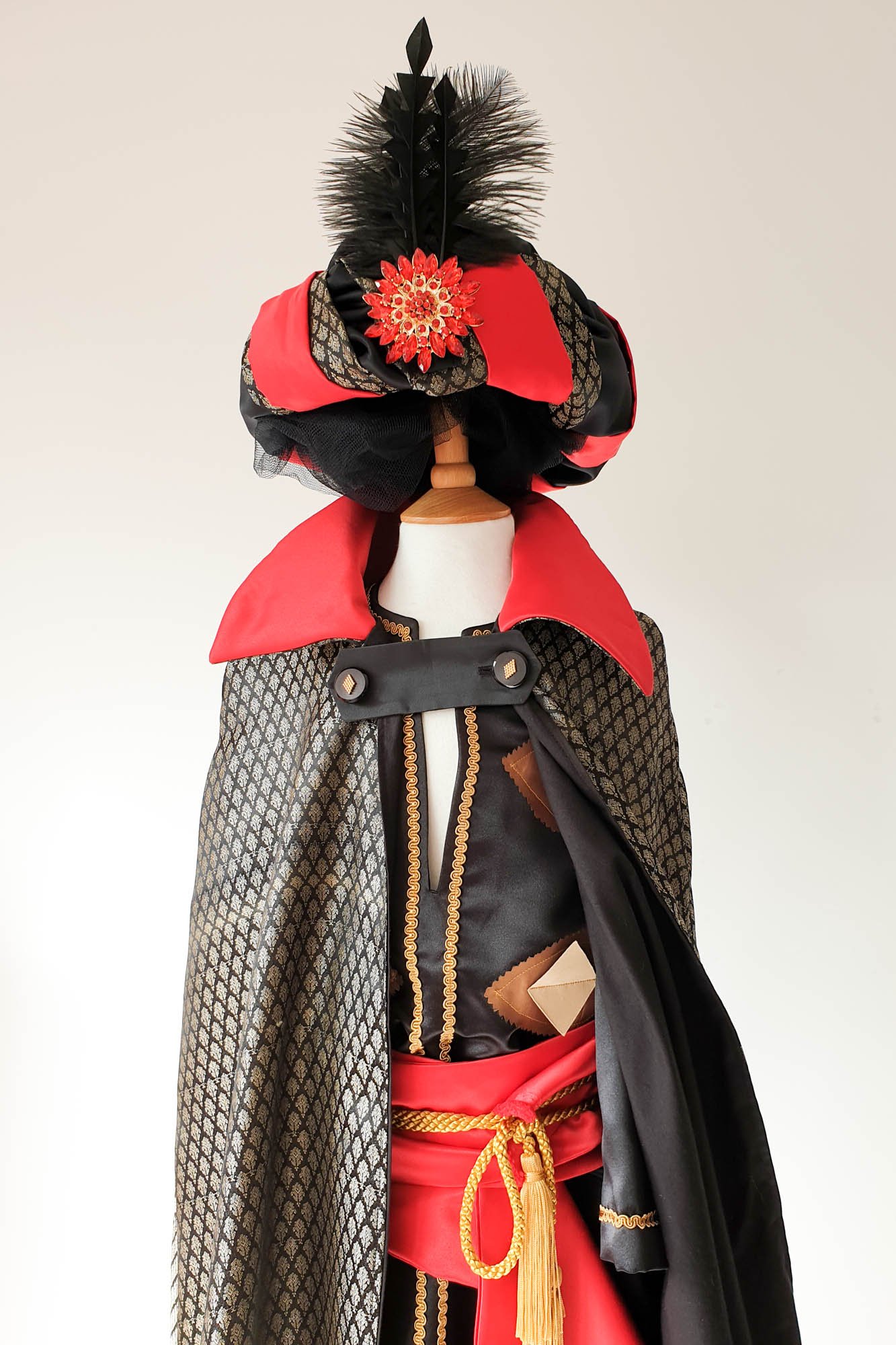 Bespoke Grand Vizier Jafar Children's Costume from Aladdin Fairy Tales —  Atelier Spatz - artisan children's costumes