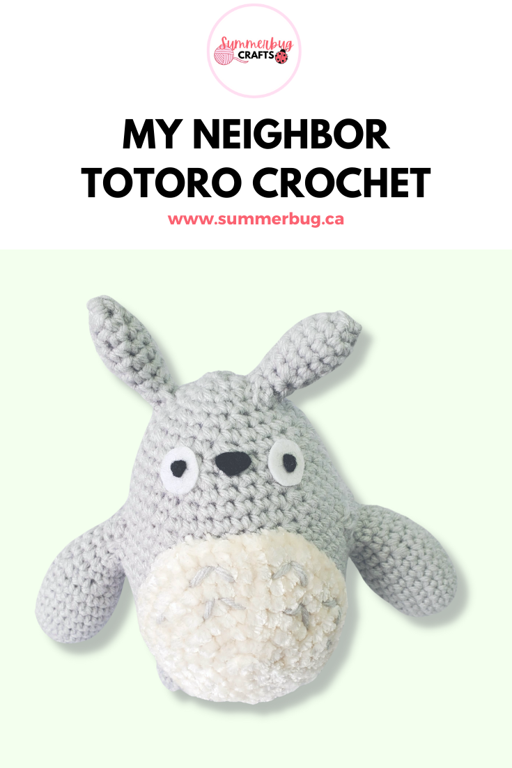 Crochet My Neighbor Totoro Plush Summerbug Crafts Crochet My Neighbor Totoro Plush Summerbug Crafts