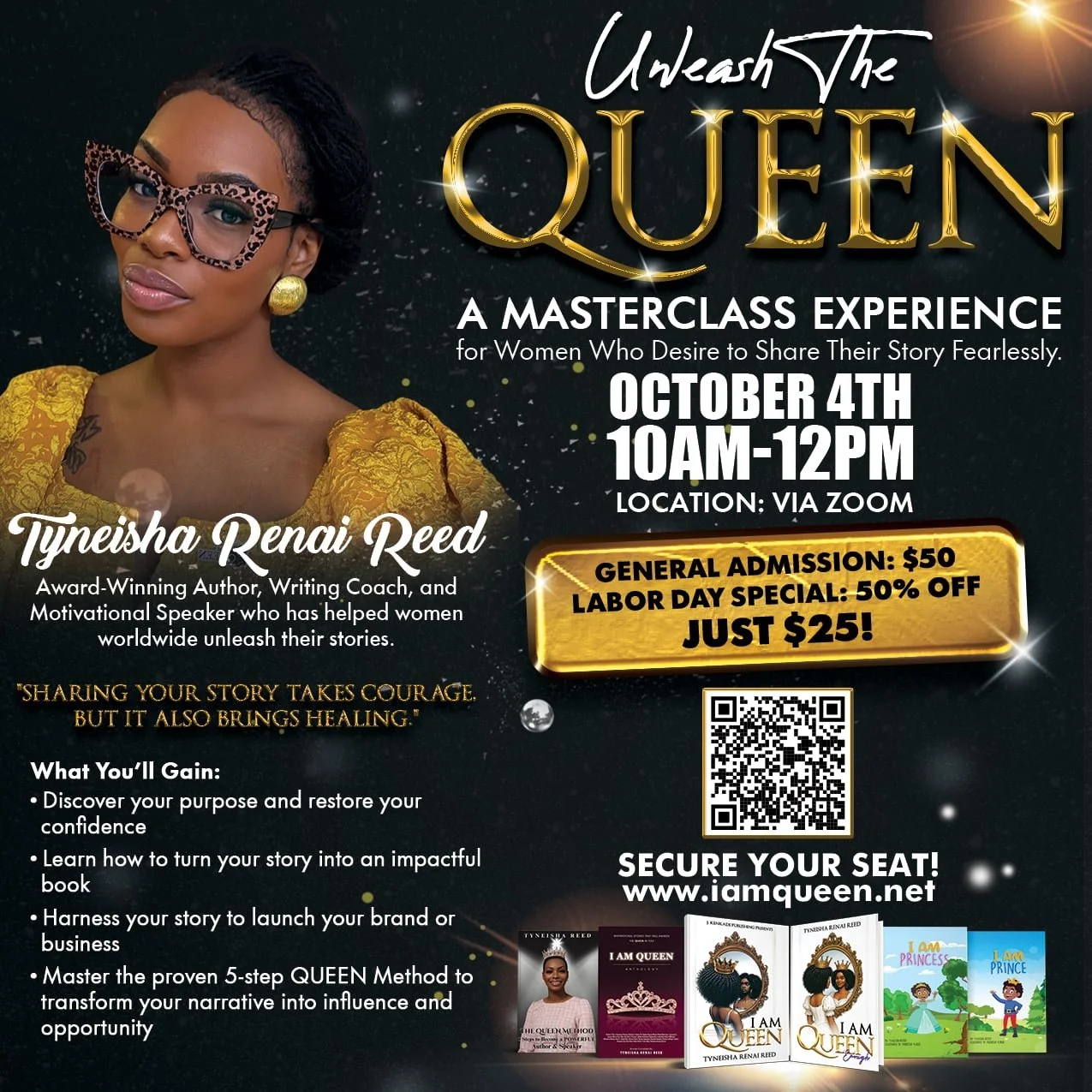 Unleash The QUEEN: A Masterclass Experience