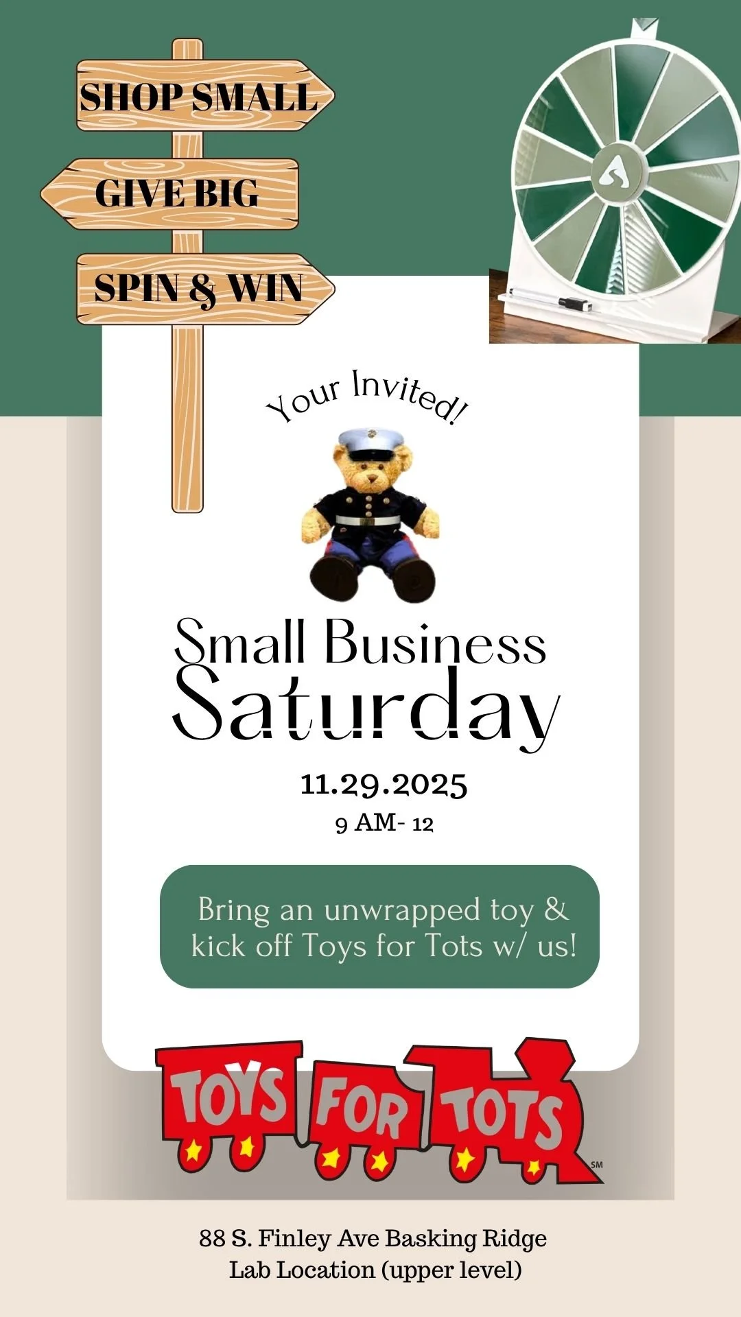 SMALL BUSINESS SATURDAY