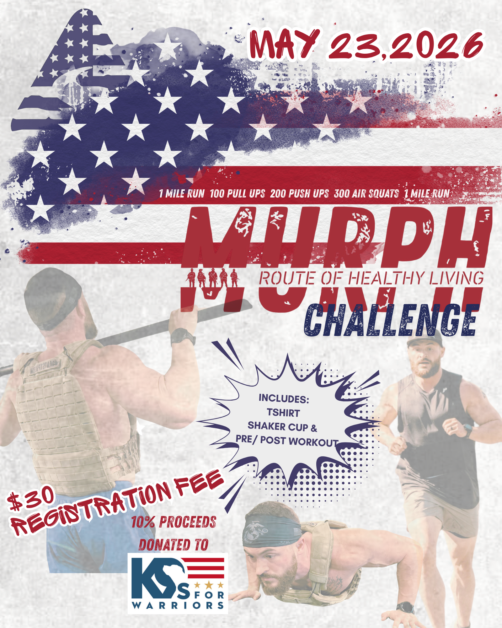 Murph Challenge WOD