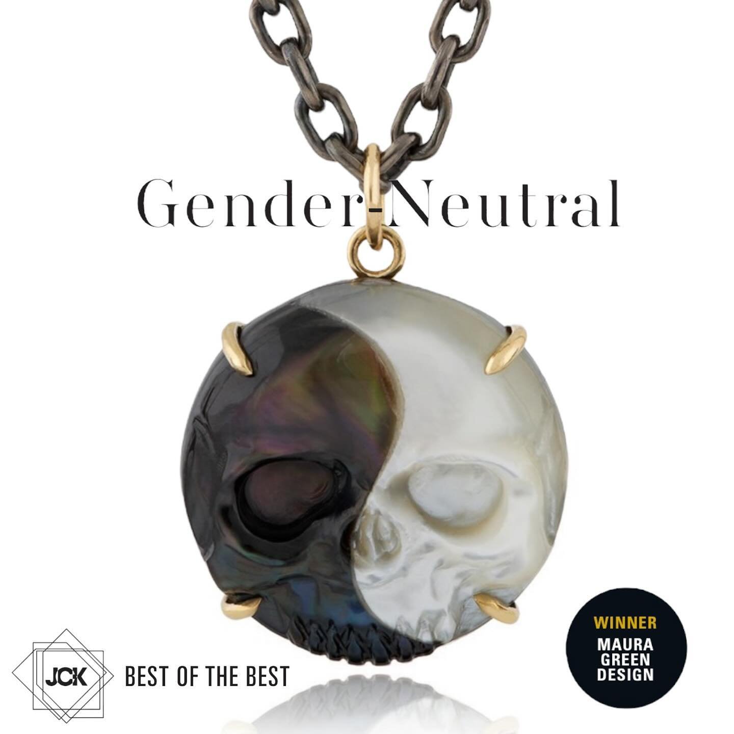 Thrilled that our Skull Yin Yang has won 1st place in JCK magazine&rsquo;s &lsquo;Best of the Best&rsquo; Design Competition in the &lsquo;Best Gender Neutral Jewelry&rsquo; category. 

#mauragreen #mauragreenjewelry #jck #designawards #yinyang #skul