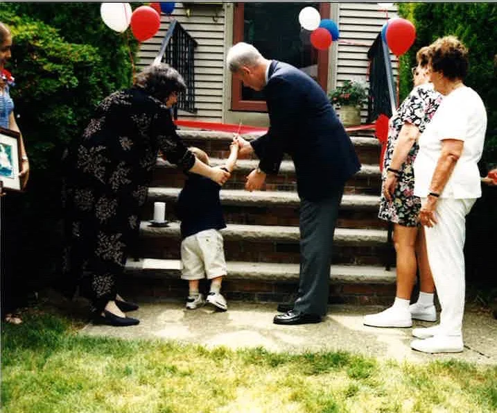 Ribbon Cutting at the Midland Park Group Home in May 1998