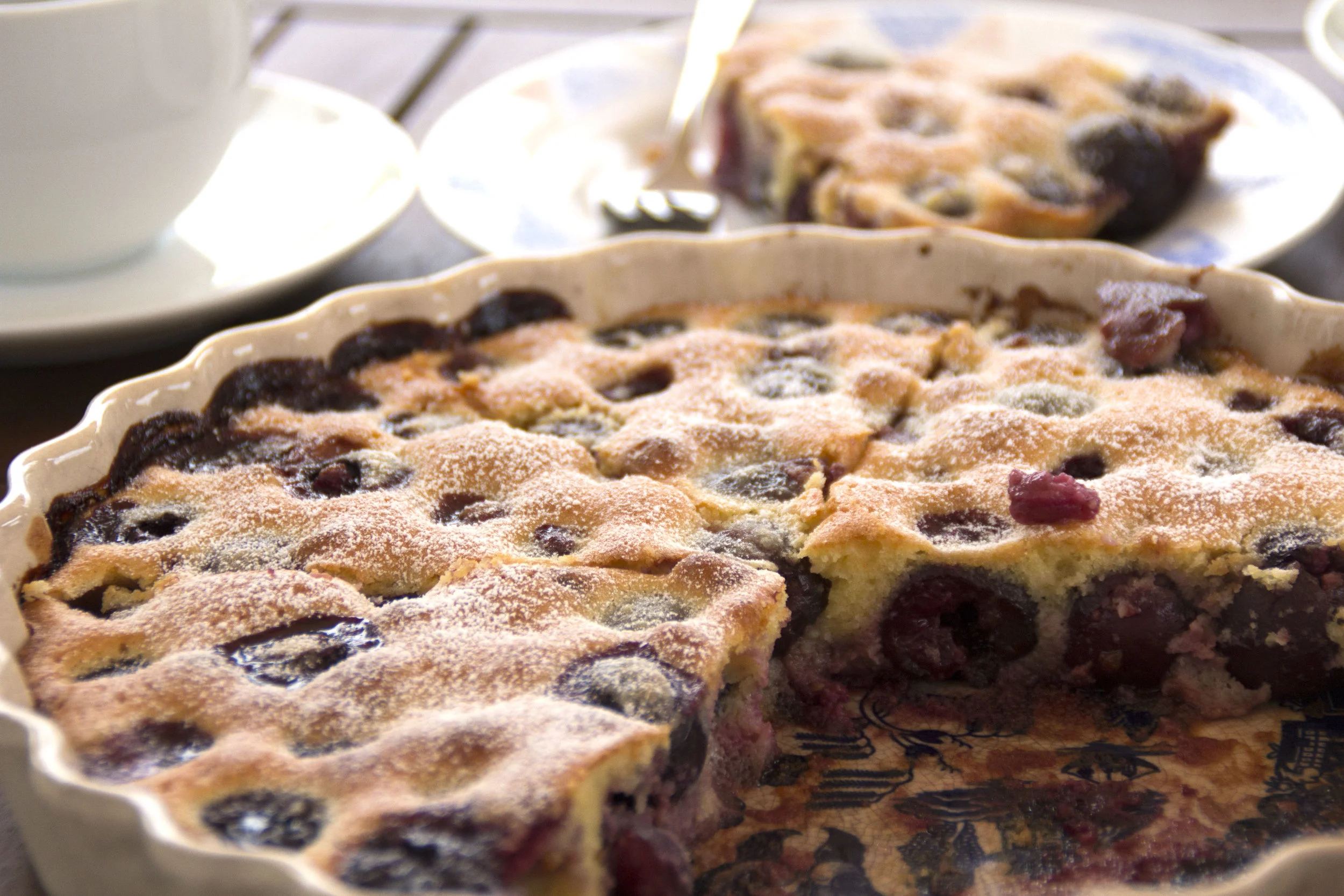 Cherry and Almond Tart