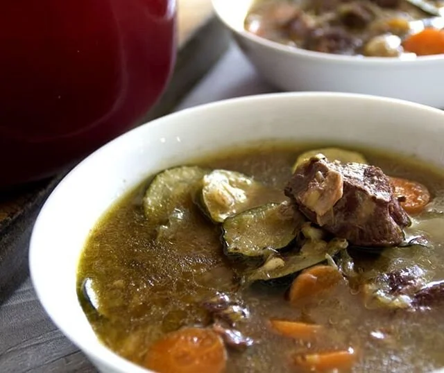 With everyone baking up a storm at home I was interesting to see what was trending on Belle's Kitchen. While I was expecting cookies or brownie to be number #1 it was none other my Beef Shin and Vegetable Soup! I don't know why I'm surprised as this soup is so delicious and perfect for these cooler evenings. Inspired by my Grandmothers welsh broth so you know it's comfort food at it's finest 👌 so keep up with the  Jones and check it out now!