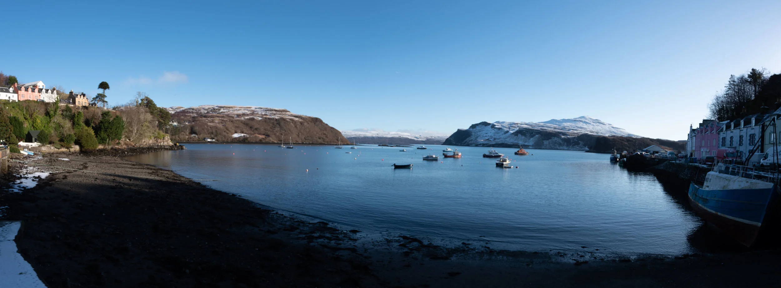 Down the harbour in Portree