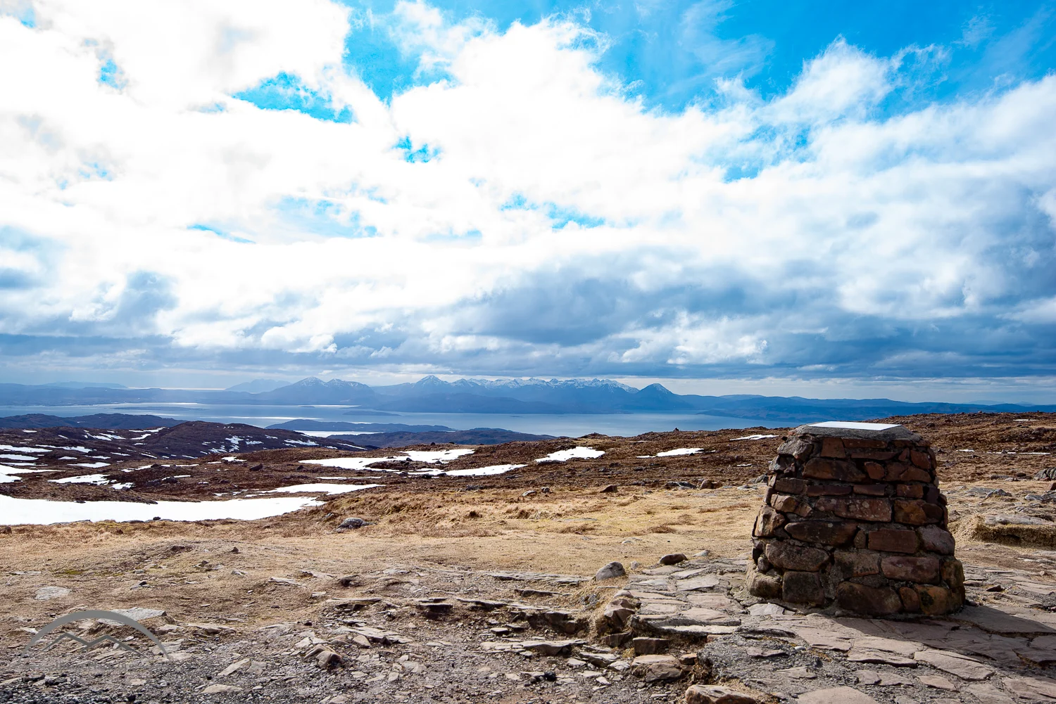 Black Cuillin from Bealach na Bà