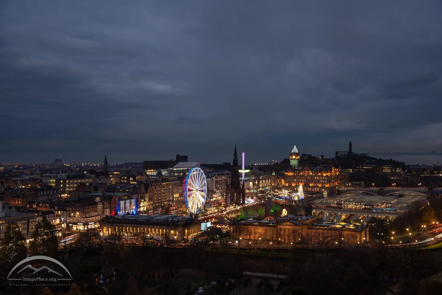 Nightime Edinburgh