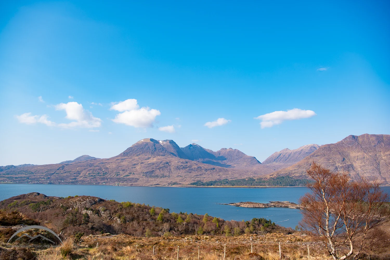 Beinn Alligin over Upper Loch Torridon