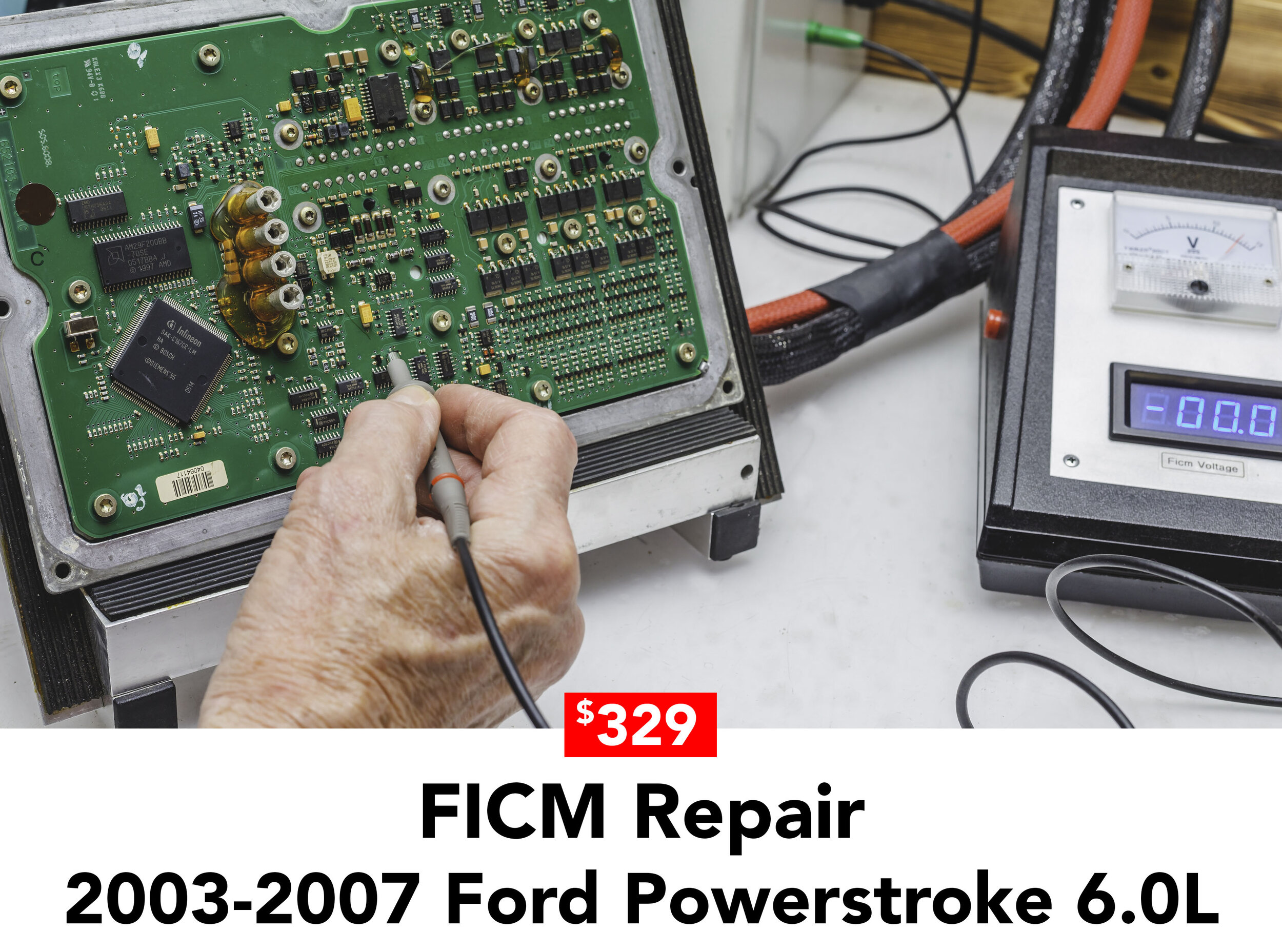 Ford FICM 48V Repair Ford 6.0L FICM Repair Ford FICM Repair & Return 