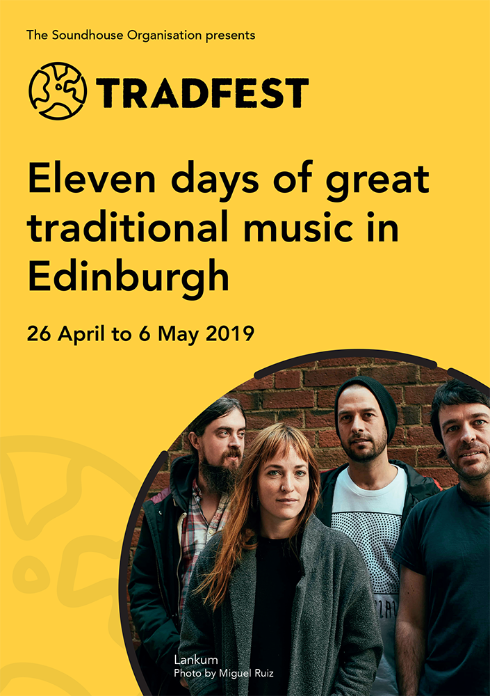 Watch out for our flyers at Celtic Connections ...