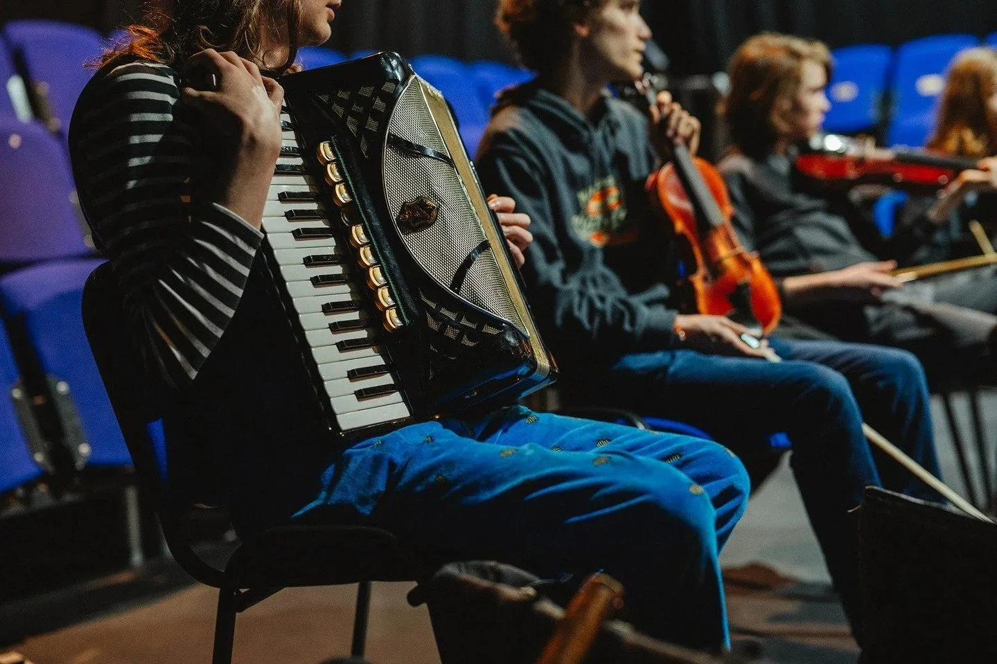 Edinburgh Youth Gaitherin' is back in partnership with Edinburgh Tradfest, offering a day of workshops for young musicians on 4th May 2026, with support from the William Grant Foundation.

This is a chance for young people to develop their skills, pl