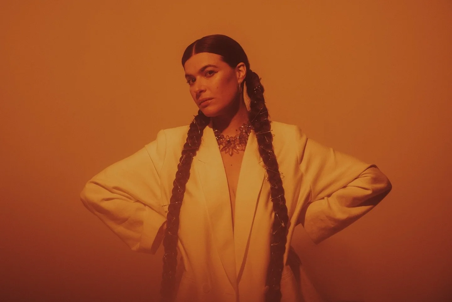 &ldquo;One of the most impressive singers and musicians of the European jazz and global music scene&rdquo; &ndash; &Ouml;1 Radio&nbsp;

Mermaid ghosts, assertive Ukrainian grandmothers and traditional Peruvian grooves all appear in the eclectic and b