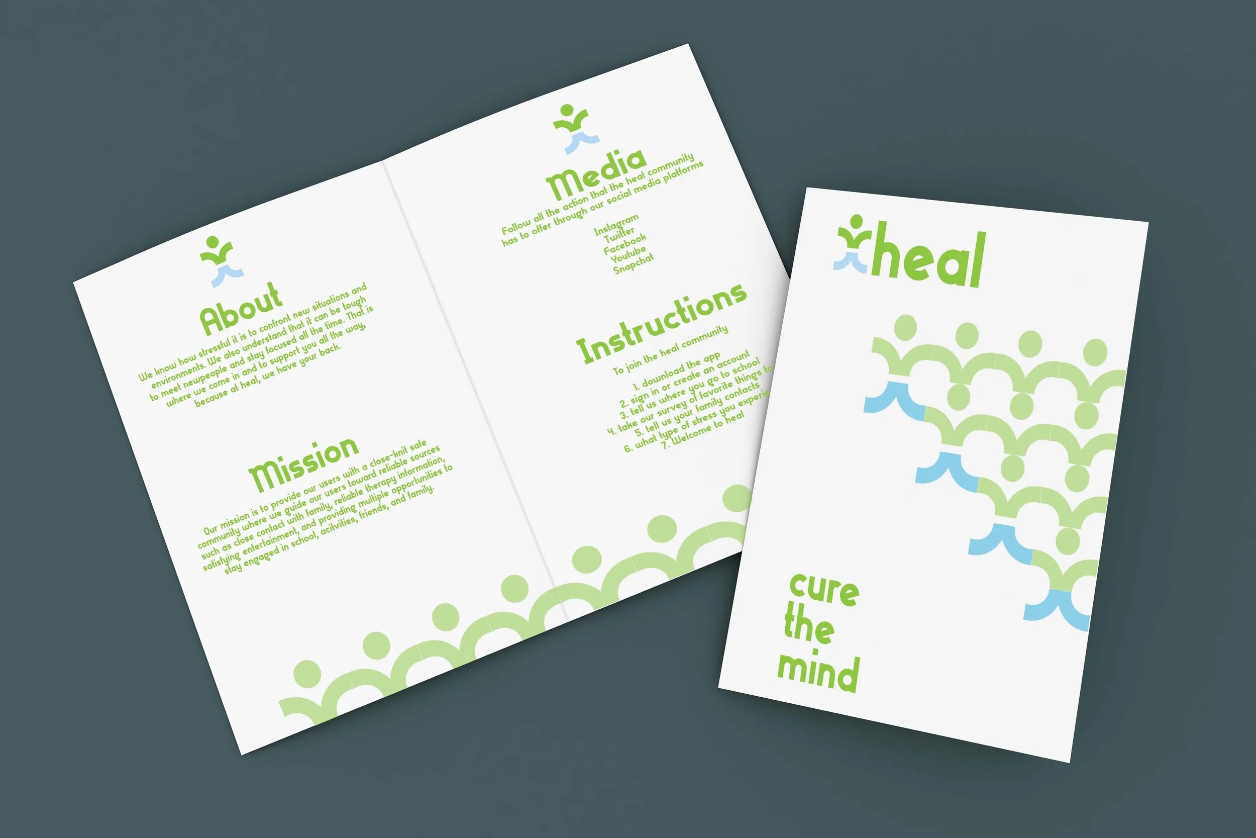 Heal Brochure Mockup