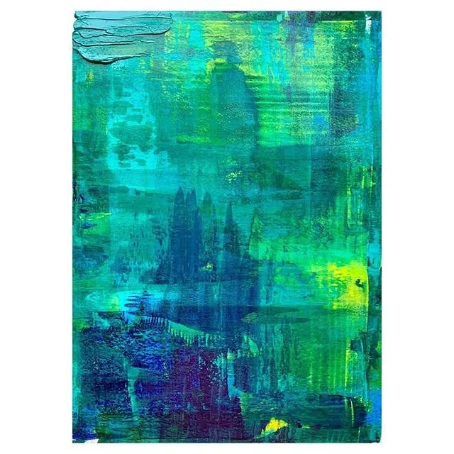 Beginning of a collaborative piece with @marissa_logue 
@uspsartproject #uspsartproject #artistsfortheusps 
#sarrahochberg #smhartwork #artwork #usps #acrylic #acrylicpainting #charleston #charlestonartist #westchesterartist #newyorker #newyork #newy