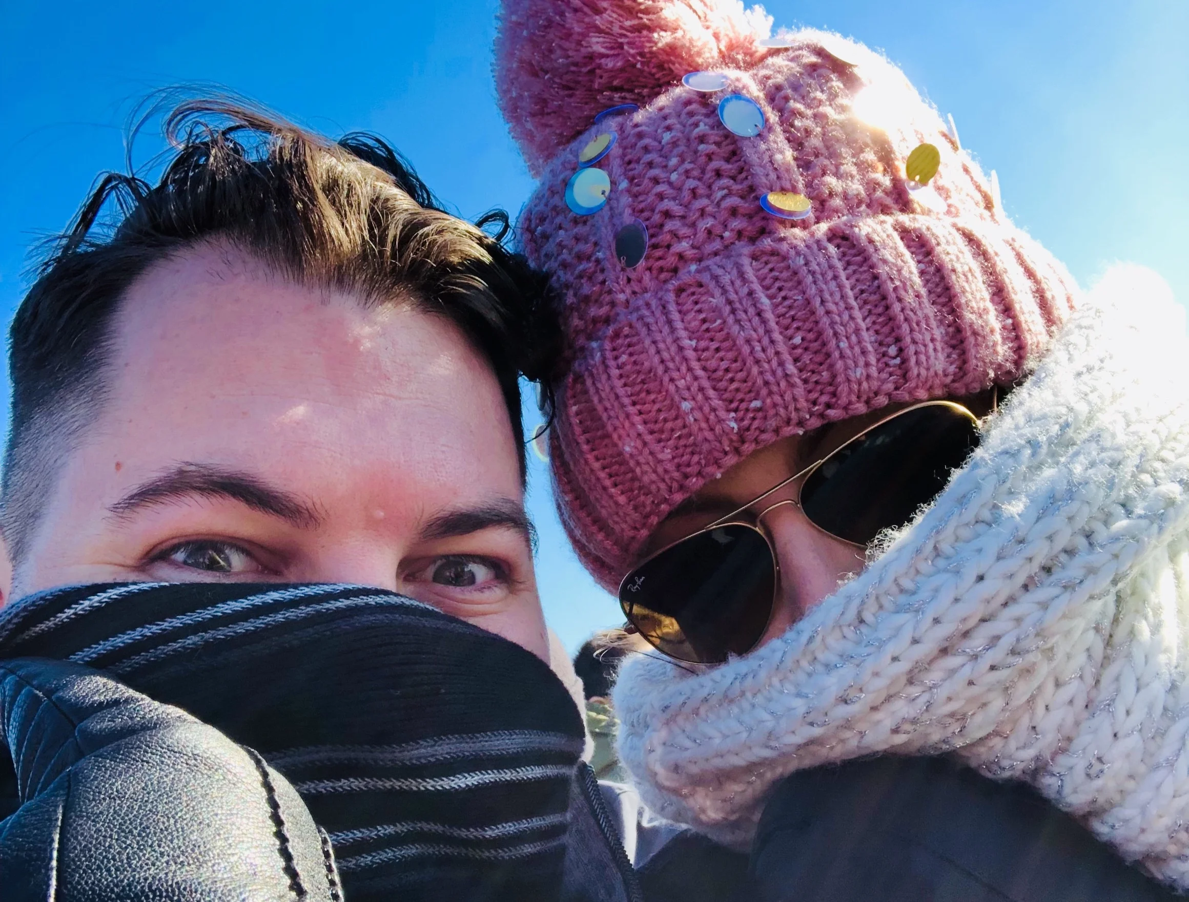 Manhattan. 28 Degrees.