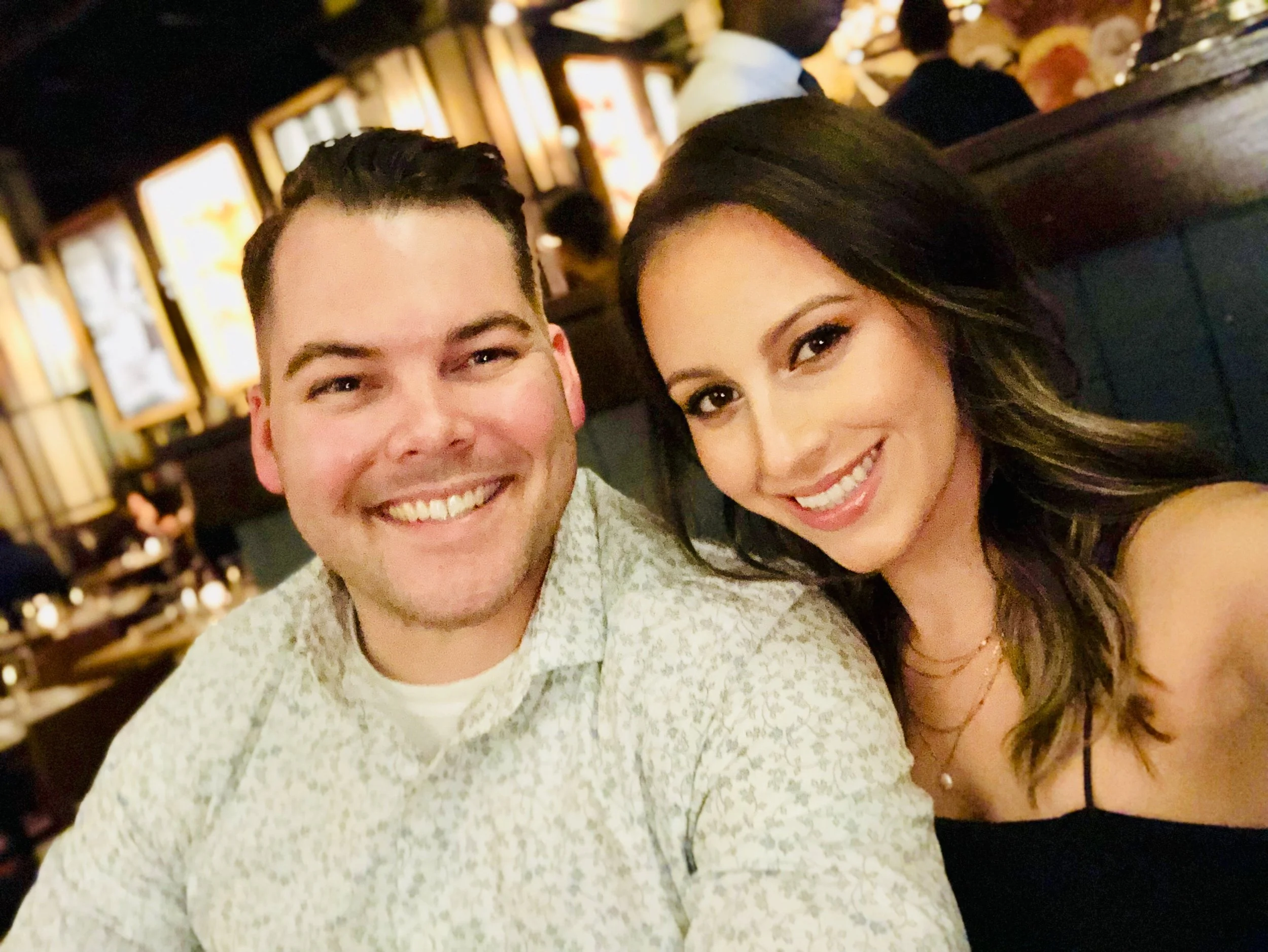 Dinner at The Ribbon.