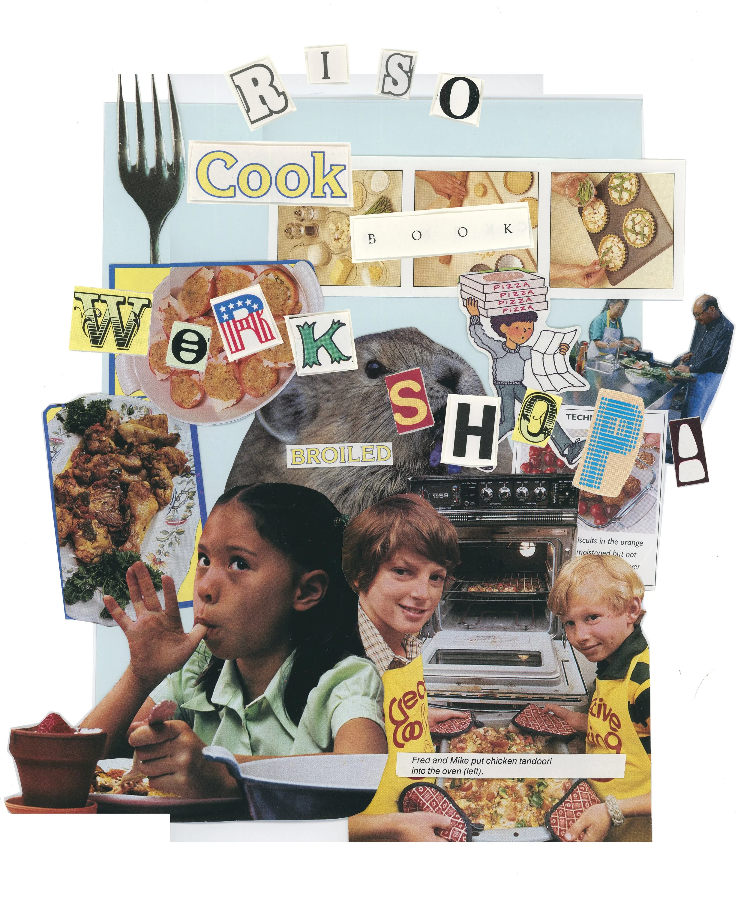 RISO ZINE PRINTING - MAKE A COLLABORATIVE COOKBOOK!