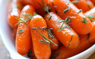Honey Glazed Baby Carrots