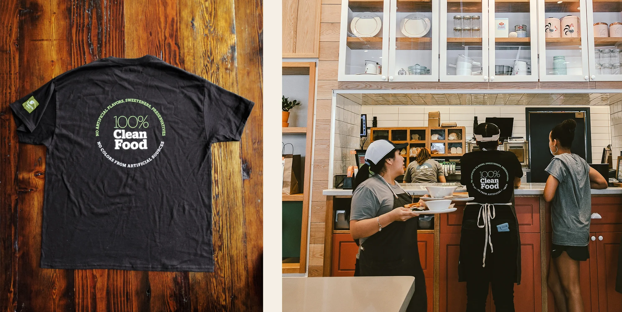 In cafes, employees took pride in clean ingredients. We designed new menu iconography to reflect the same fundamentals: simple and joyful, but never perfect.