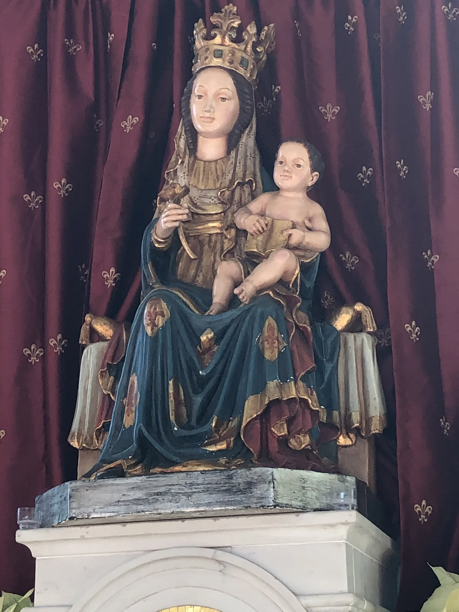 Statue of Our Lady at Prince of Peace Catholic Church