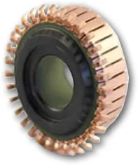 Tang style commutator for brush style electric motors.