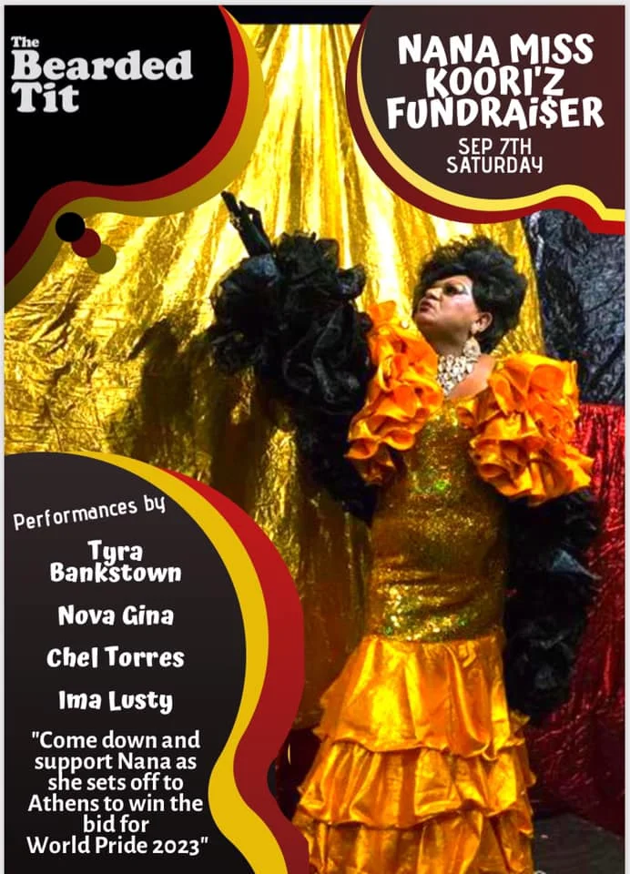 Nana Miss Koori Sydney 2023 World Pride Fund Raiser