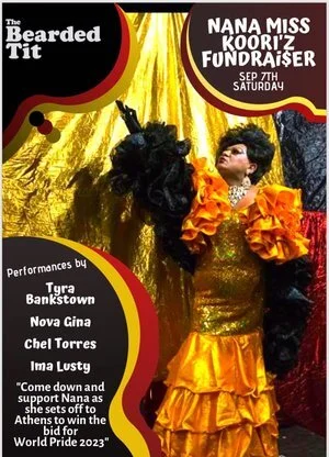Nana Miss Koori Sydney 2023 World Pride Fund Raiser