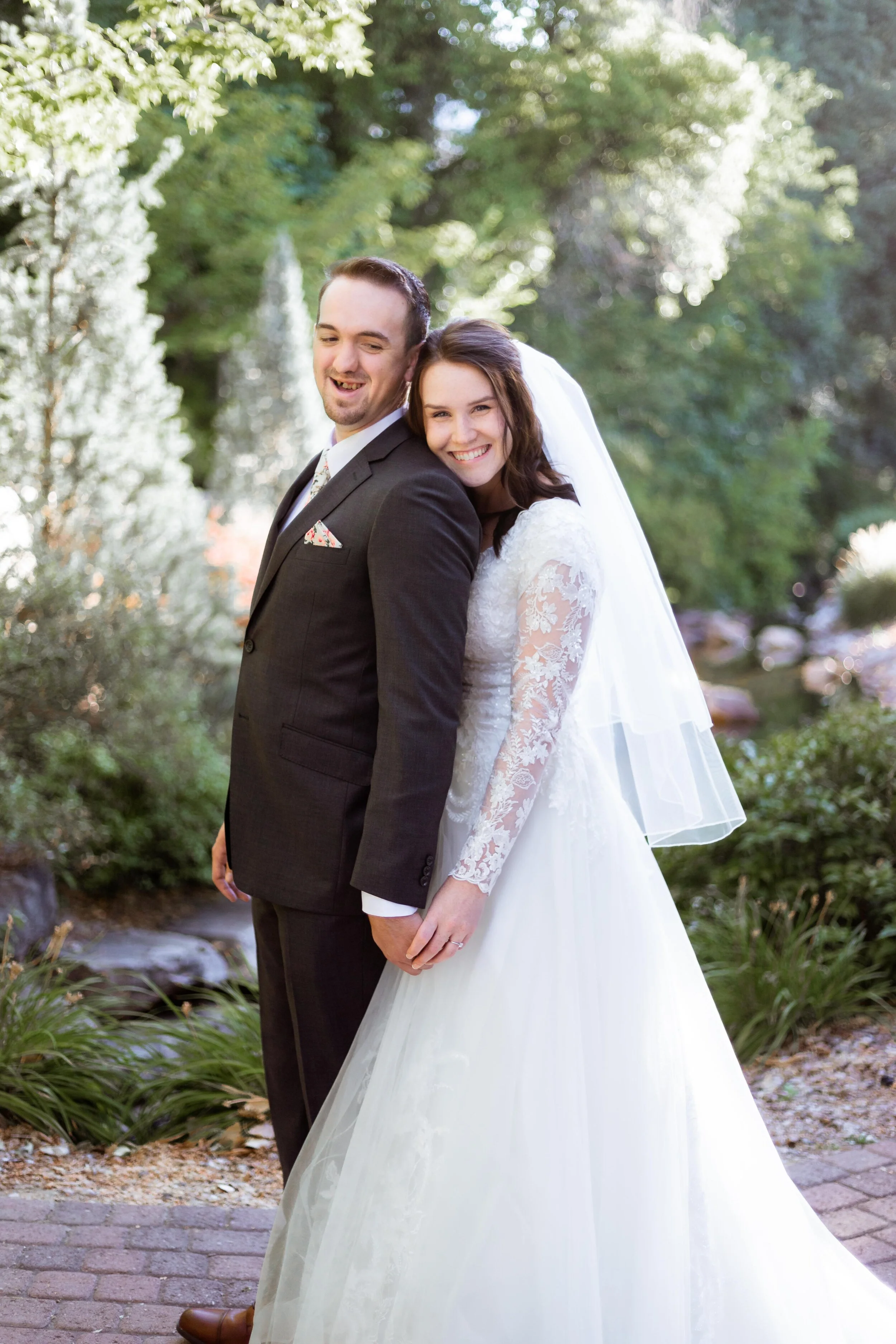 Bridals at BYU Campus, Provo, Utah