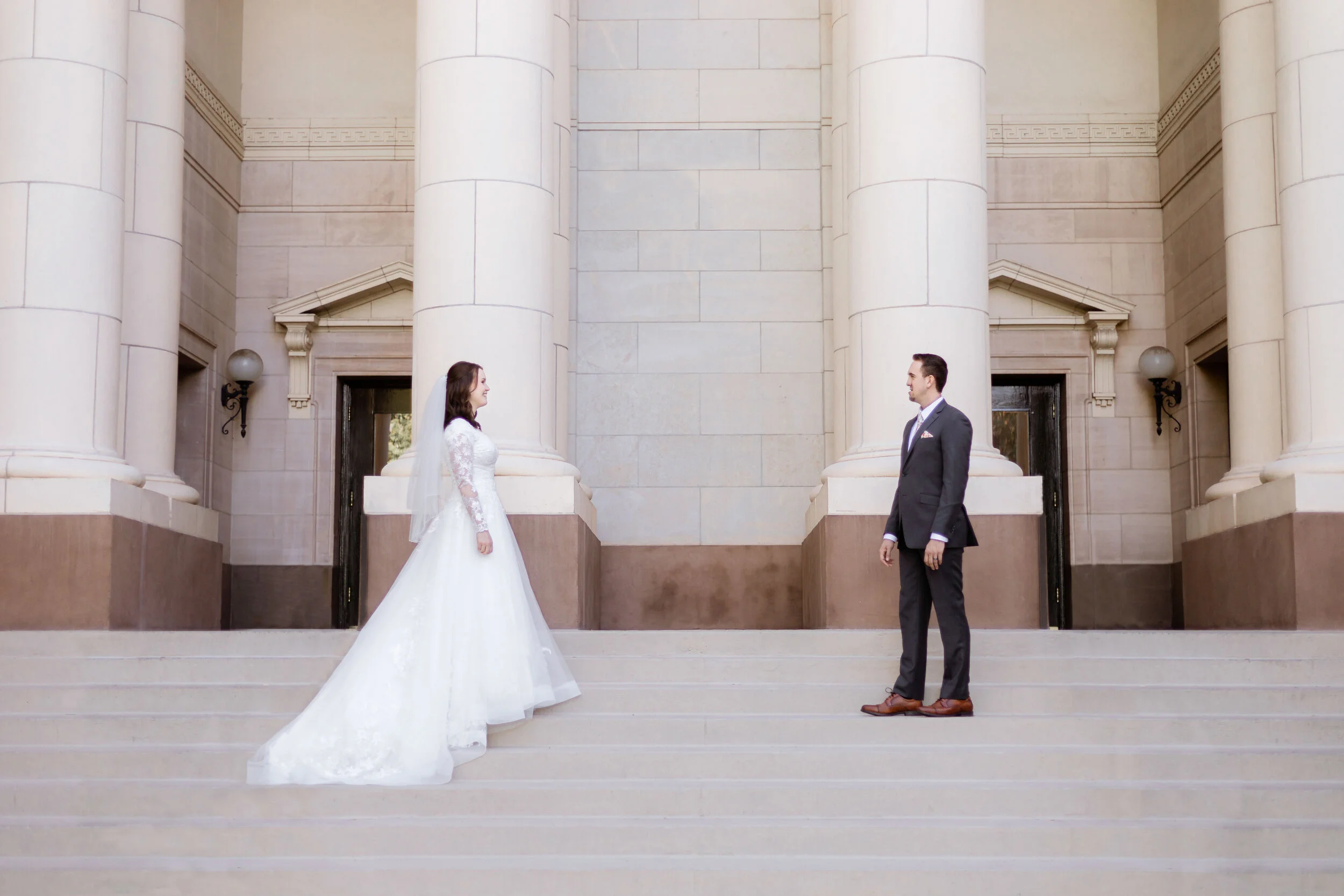 Bridals at BYU Campus, Provo, Utah