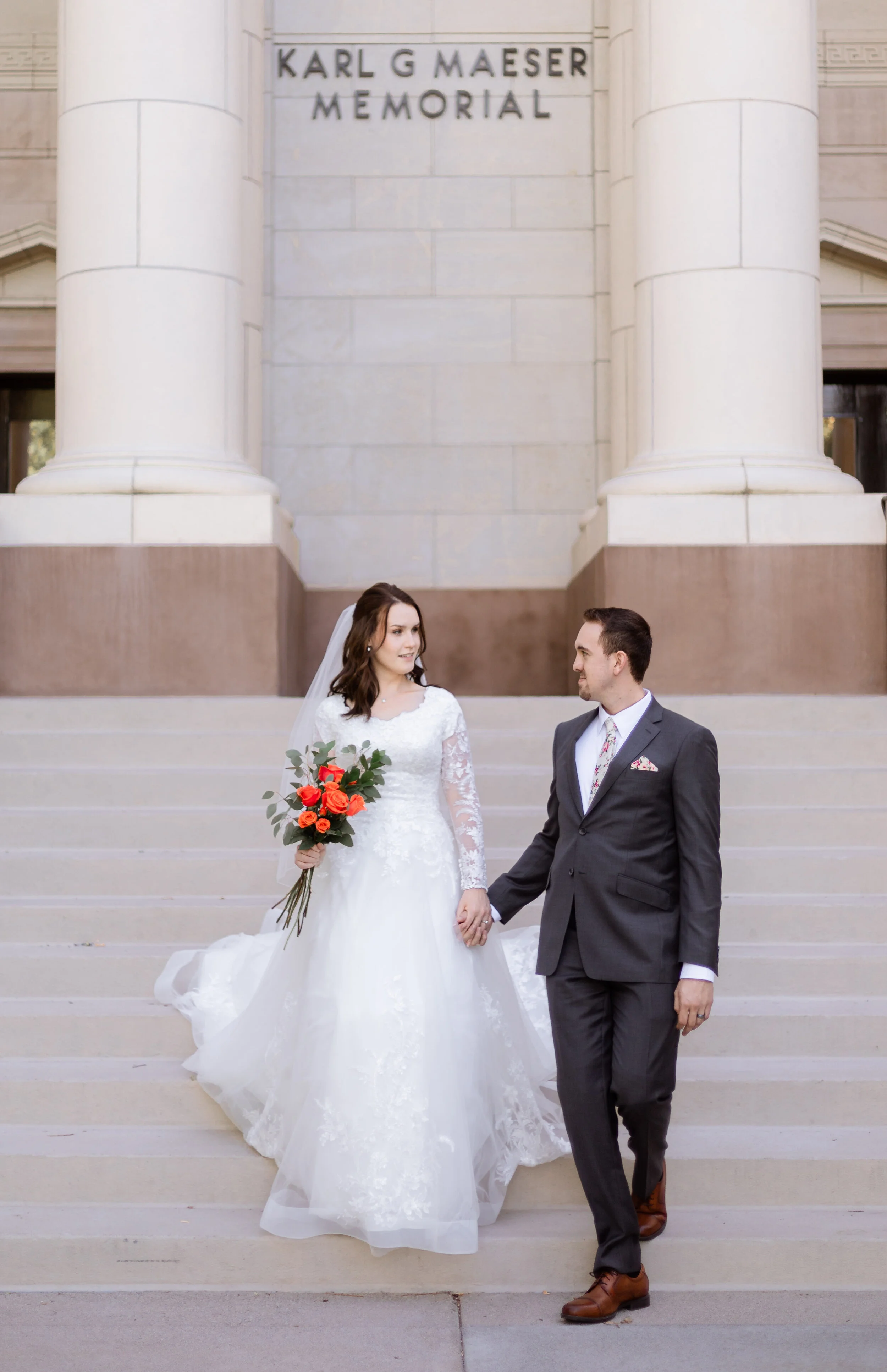 Bridals at BYU Campus, Provo, Utah