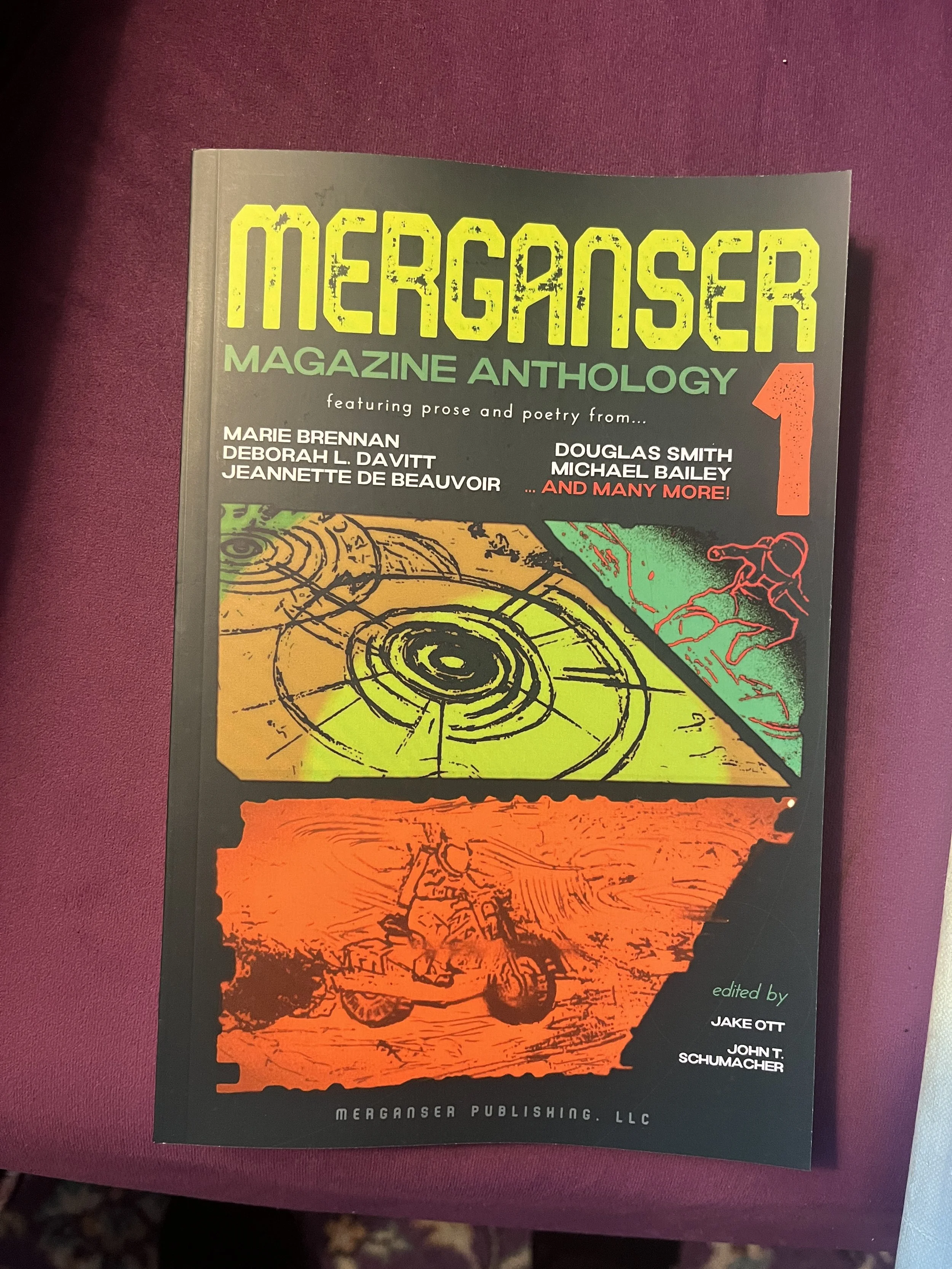 Merganser’s first anthology, and I’m featured!