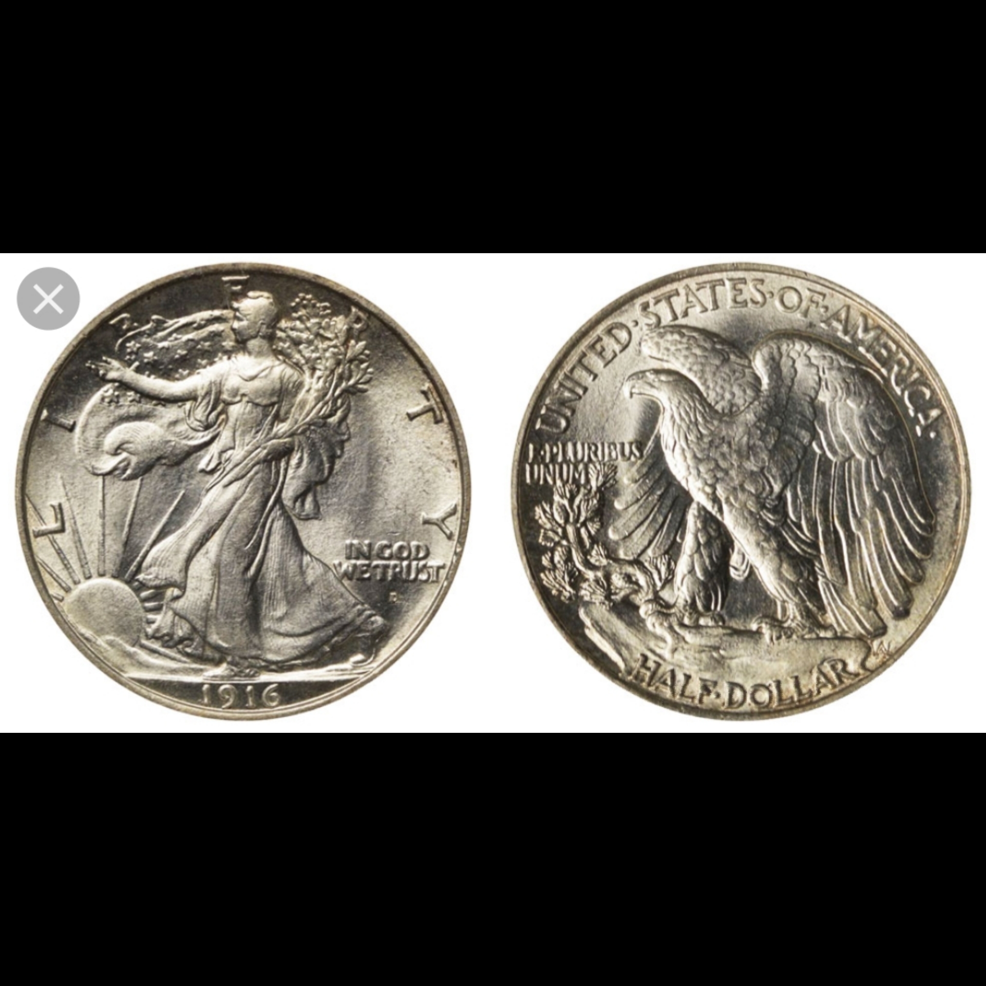 Walking Liberty Silver Half Dollar