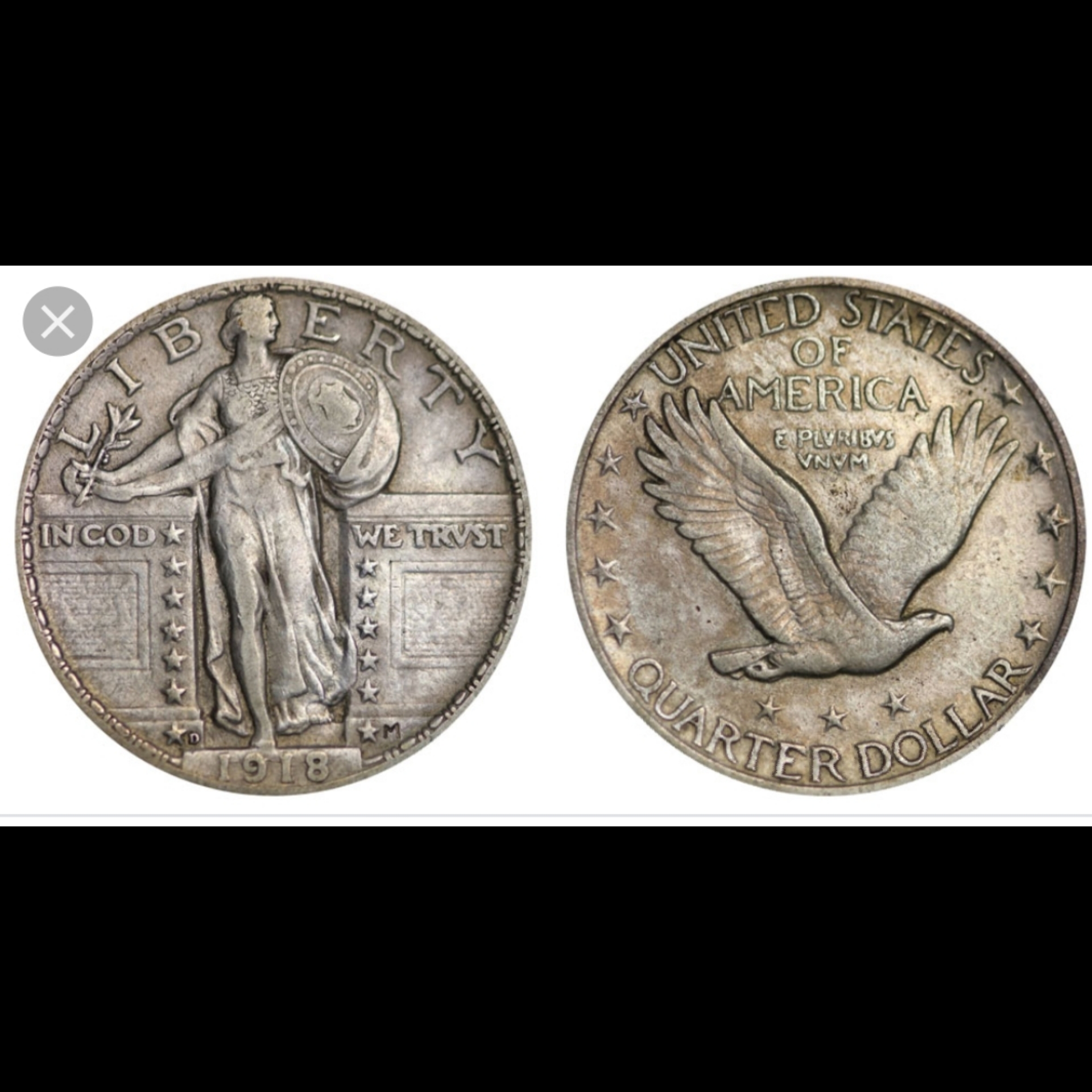 Standing Liberty Silver Quarter