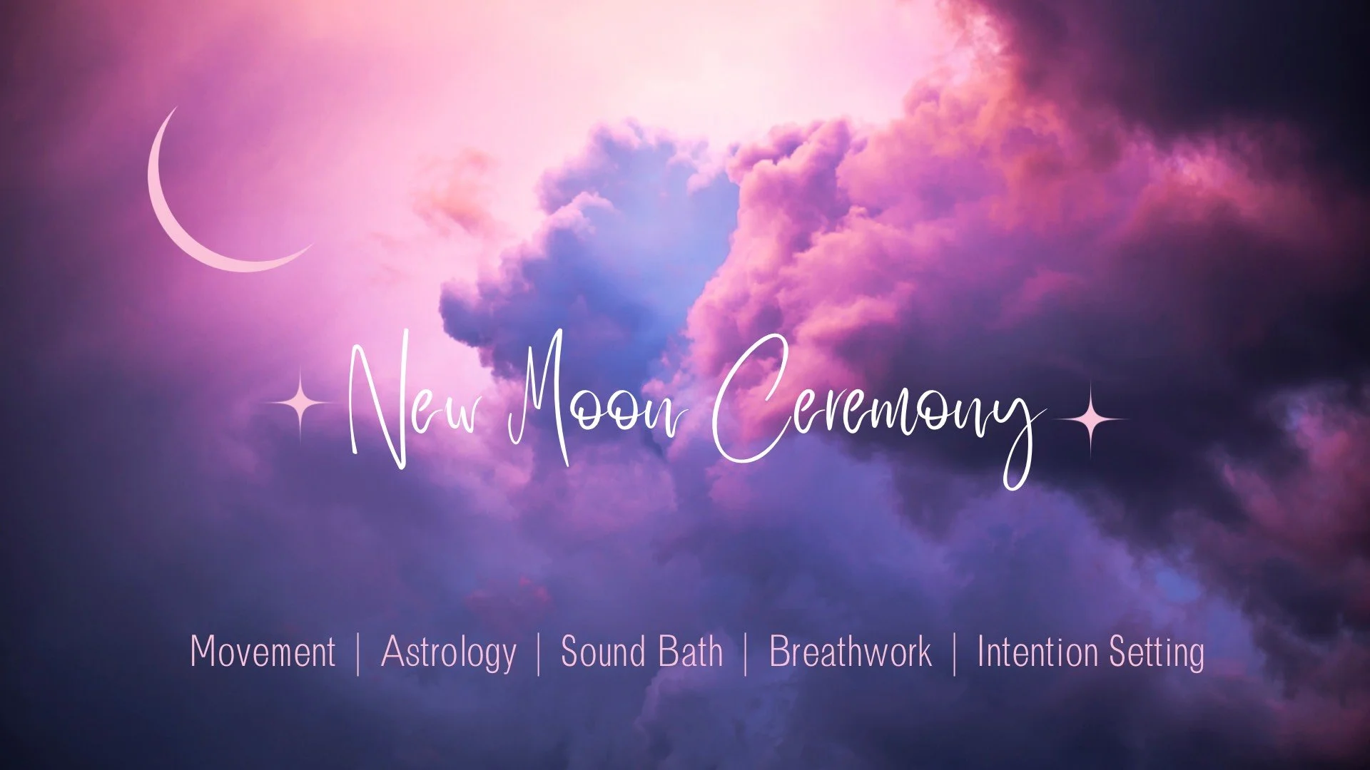 New Moon Ceremony + Sound Bath