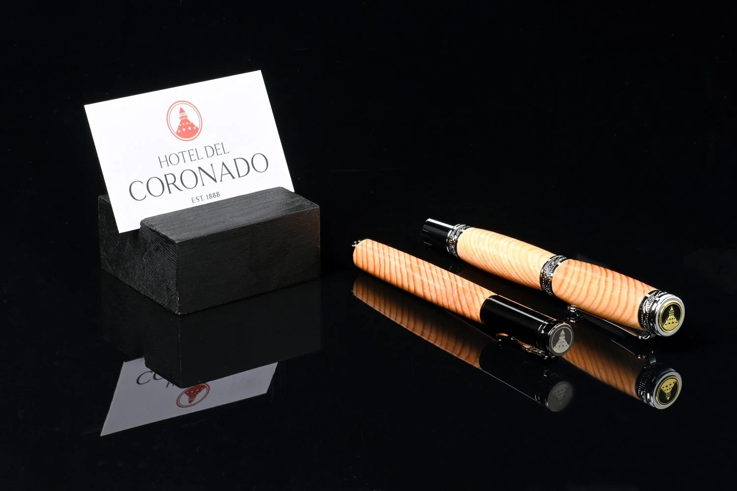 Custom Roots & Jones writing instrument for Hotel del Coronado