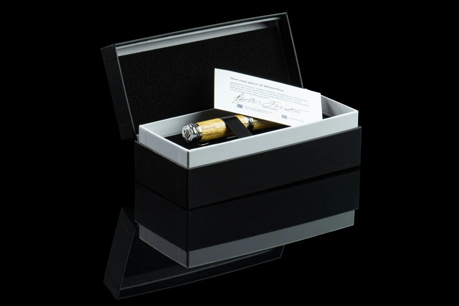 Custom Roots & Jones writing instrument for Winterthur