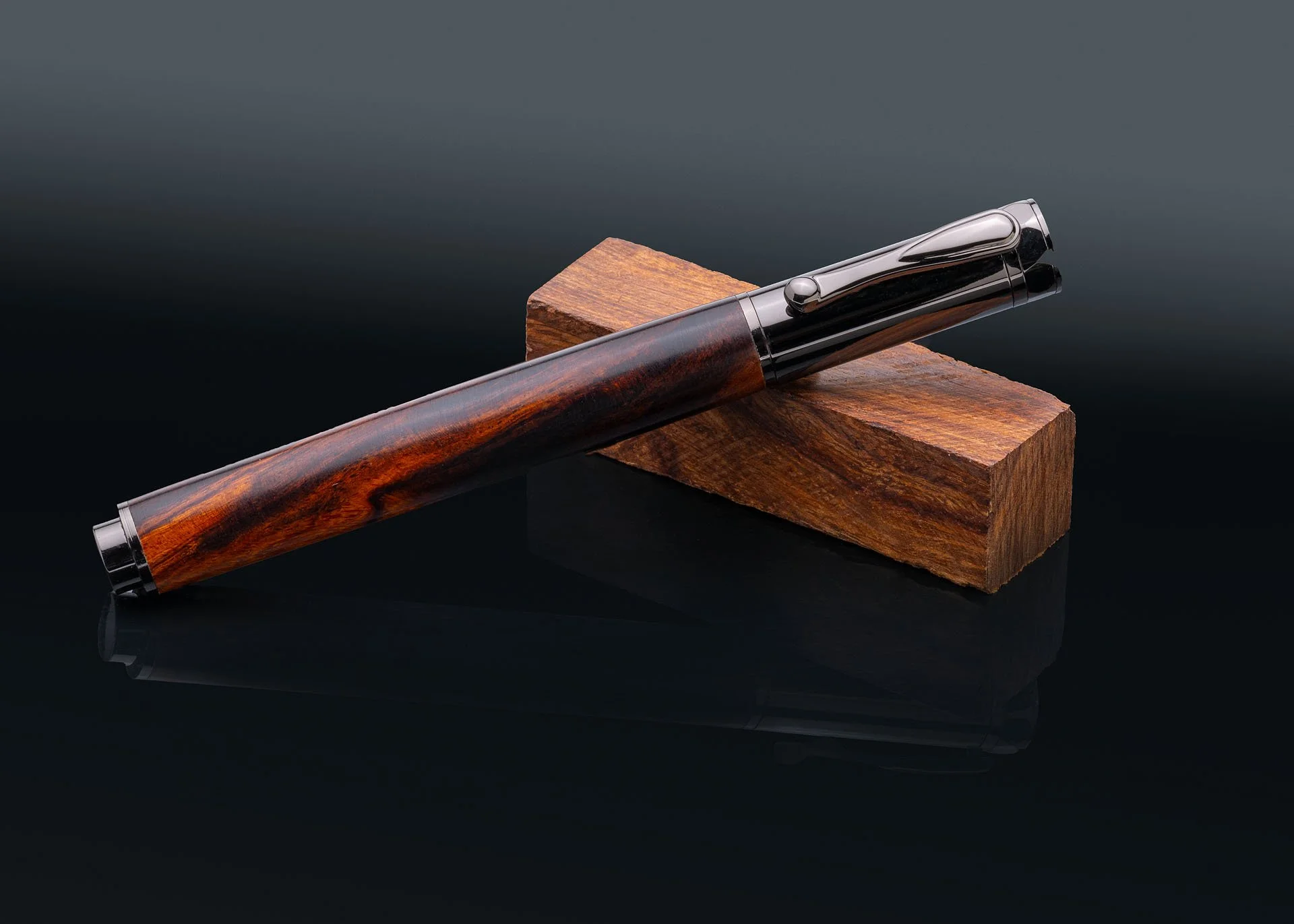 Desert Ironwood Gun Metal Rollerball