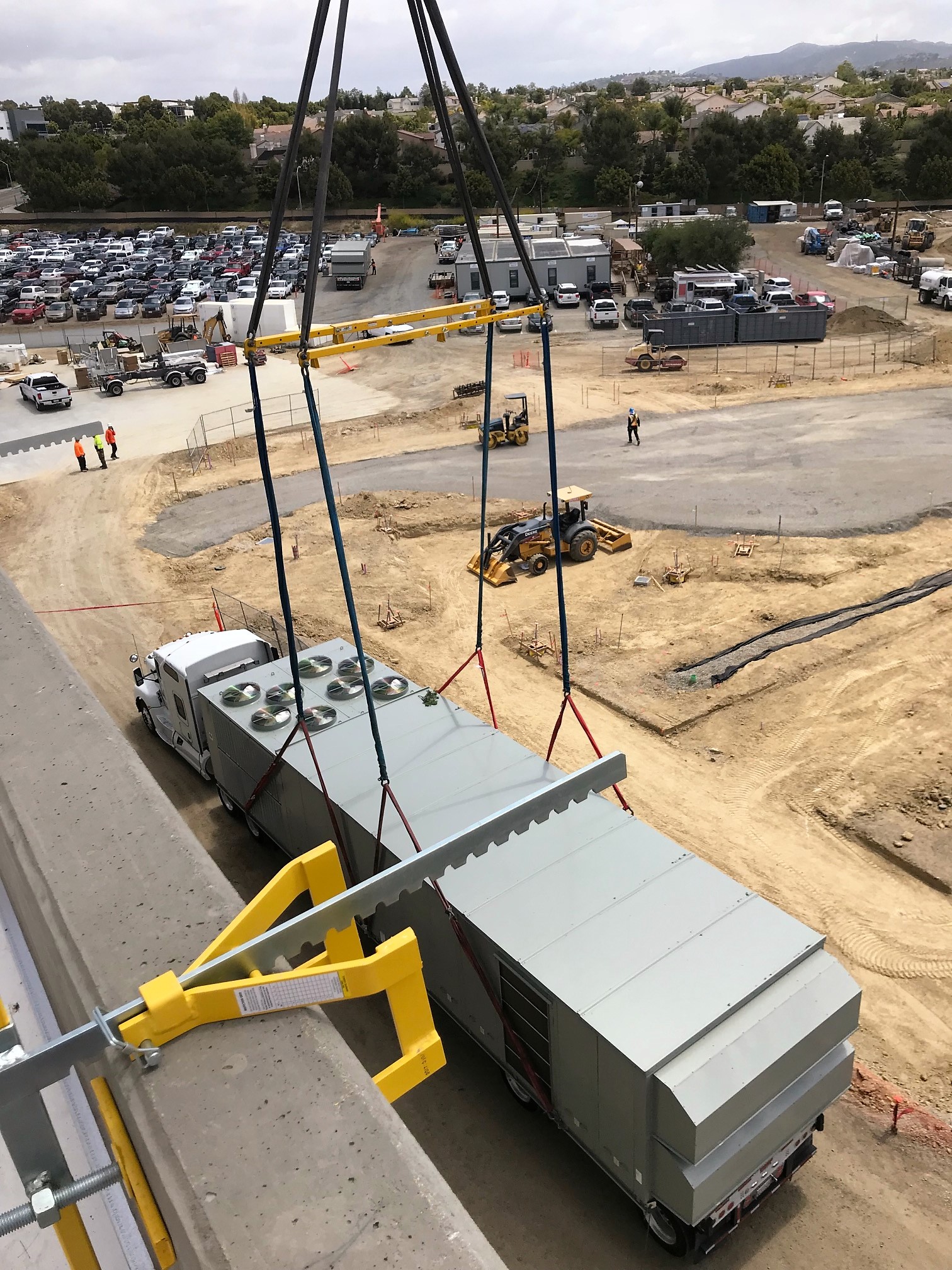 Trane Rooftop VAV Unit- crane lift.jpeg