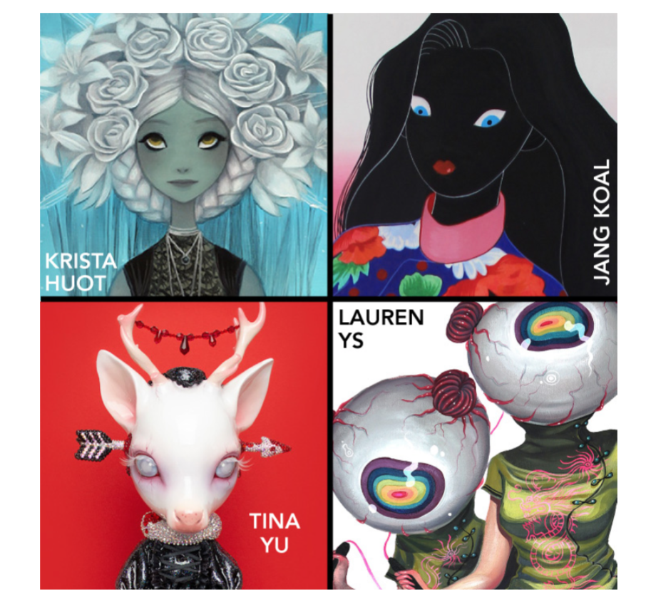 Corey Helford Gallery Presents Four-Artist Group Show Featuring Jang Koal, Krista Huot, Lauren YS and Tina Yu (1/12-2/16)