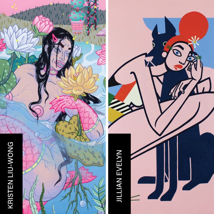 Corey Helford Gallery Presents two-artist show feat. Kristen Liu-Wong and Jillian Evelyn (9/21)