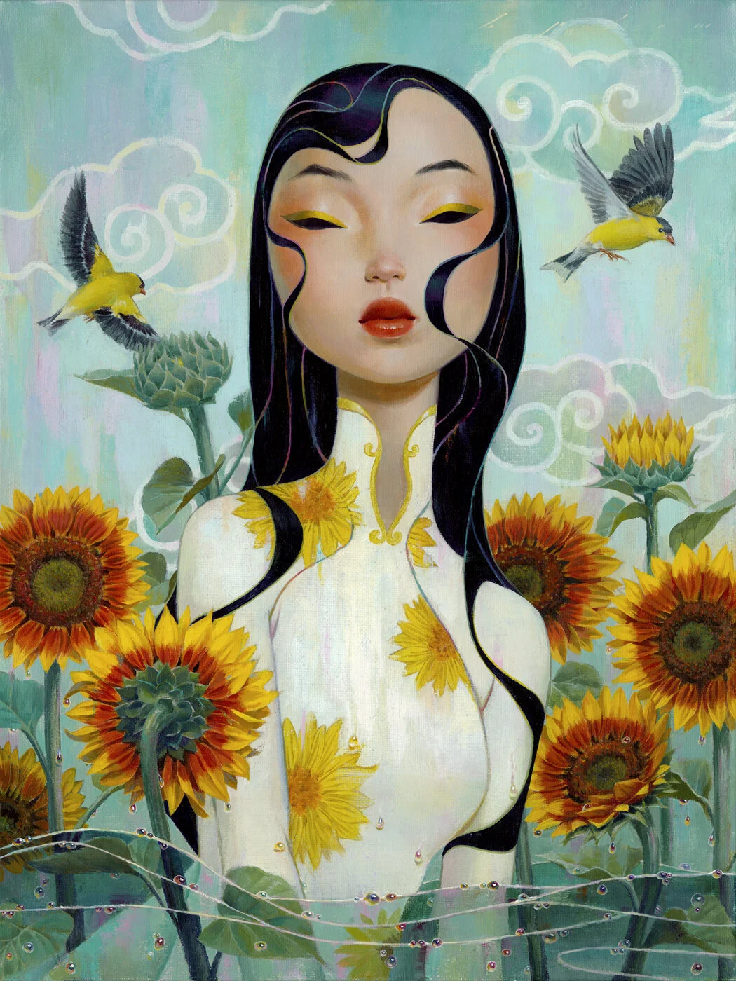 Bao Pham_And the Sun Rises_Acrylic on linen_16_ x 12_.jpg