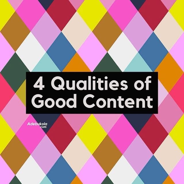 Good content has many qualities including adding value, generating conversation, eliciting emotion, and reflecting your brand story. 🔑