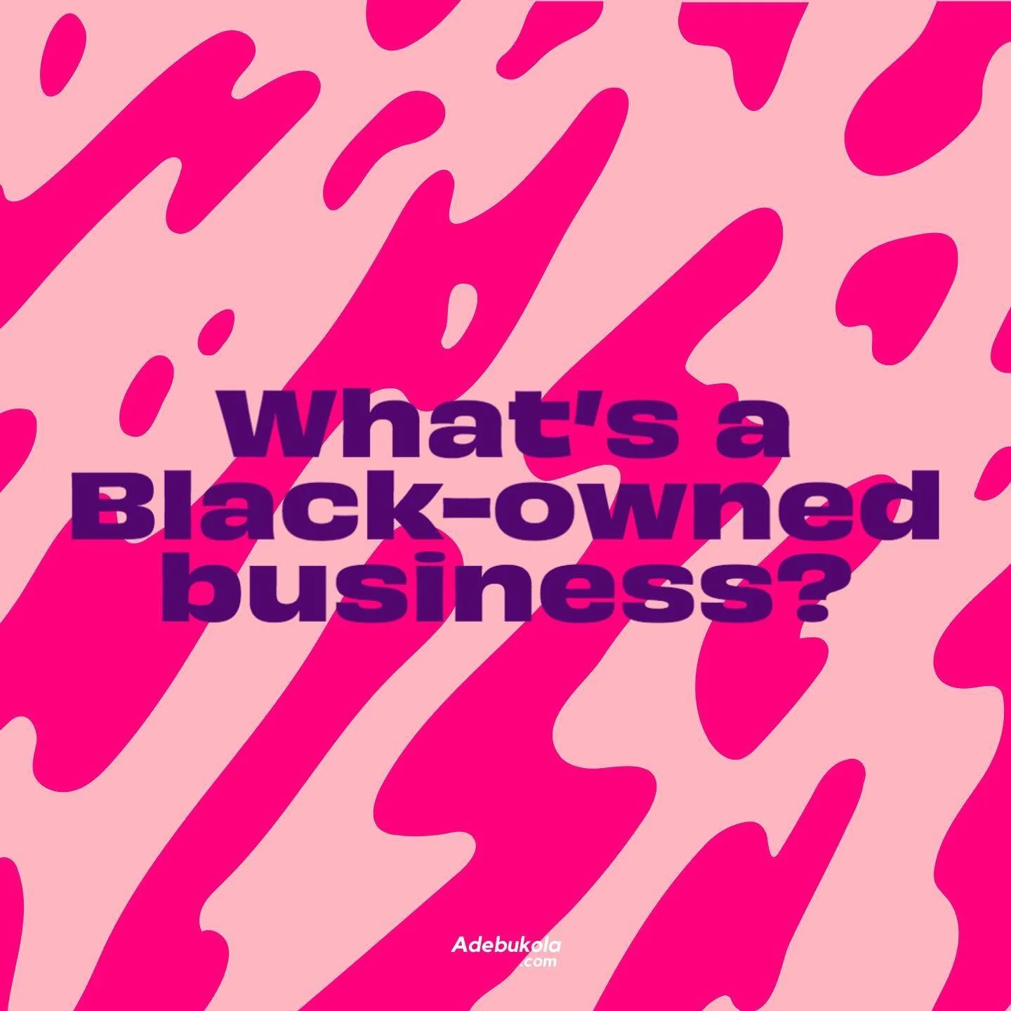 A Black-owned biz is typically defined as a business of which 51% is owned by a Black person. Not 50%, the 1% makes a difference between majority and minority ownership.
⠀
Is this a debate? Because someone said as long as a Black person is an owner, 