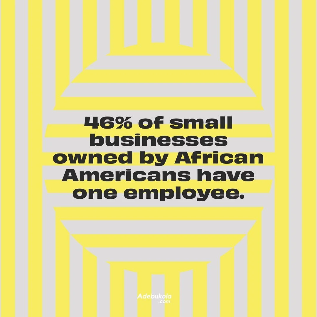That one employee is most likely the biz owner themself. Black-owned businesses are struggling to find capital to hire employees and we're bridging the gap by connecting owners with interns and college students who are looking to build their portfoli