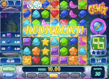 En symbol från vardera hörnet skjuter ut en blixt på spelplanen och gör om samtliga symboler som träffas av denna till en av hörnsymbolerna.