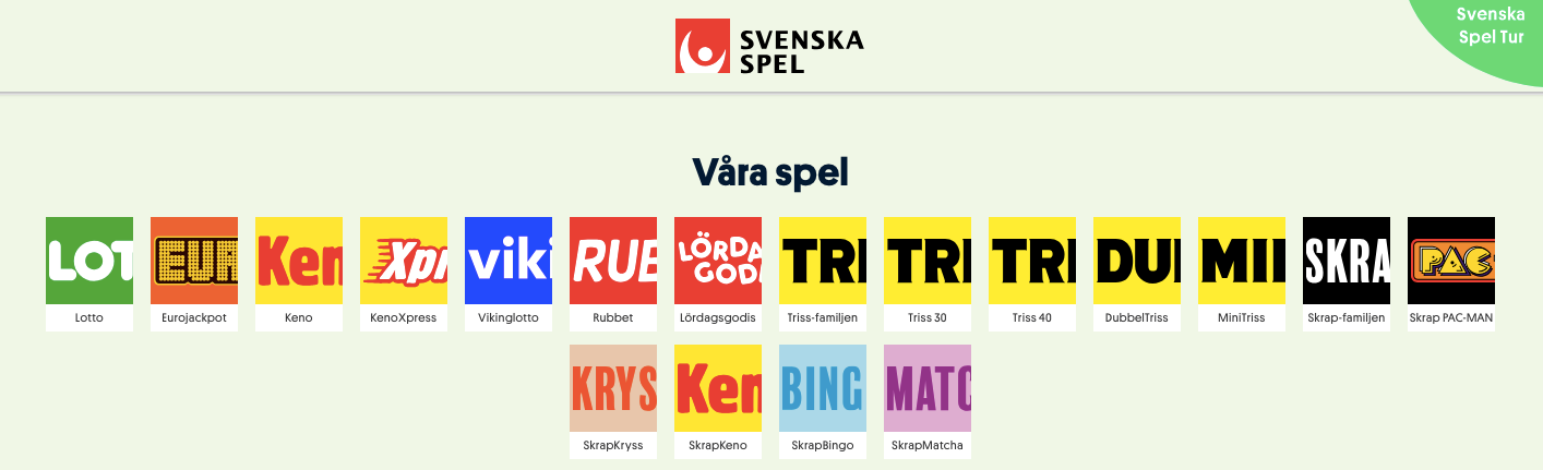 Svenska Spels fortsatta monopol på Lottospel i Sverige
